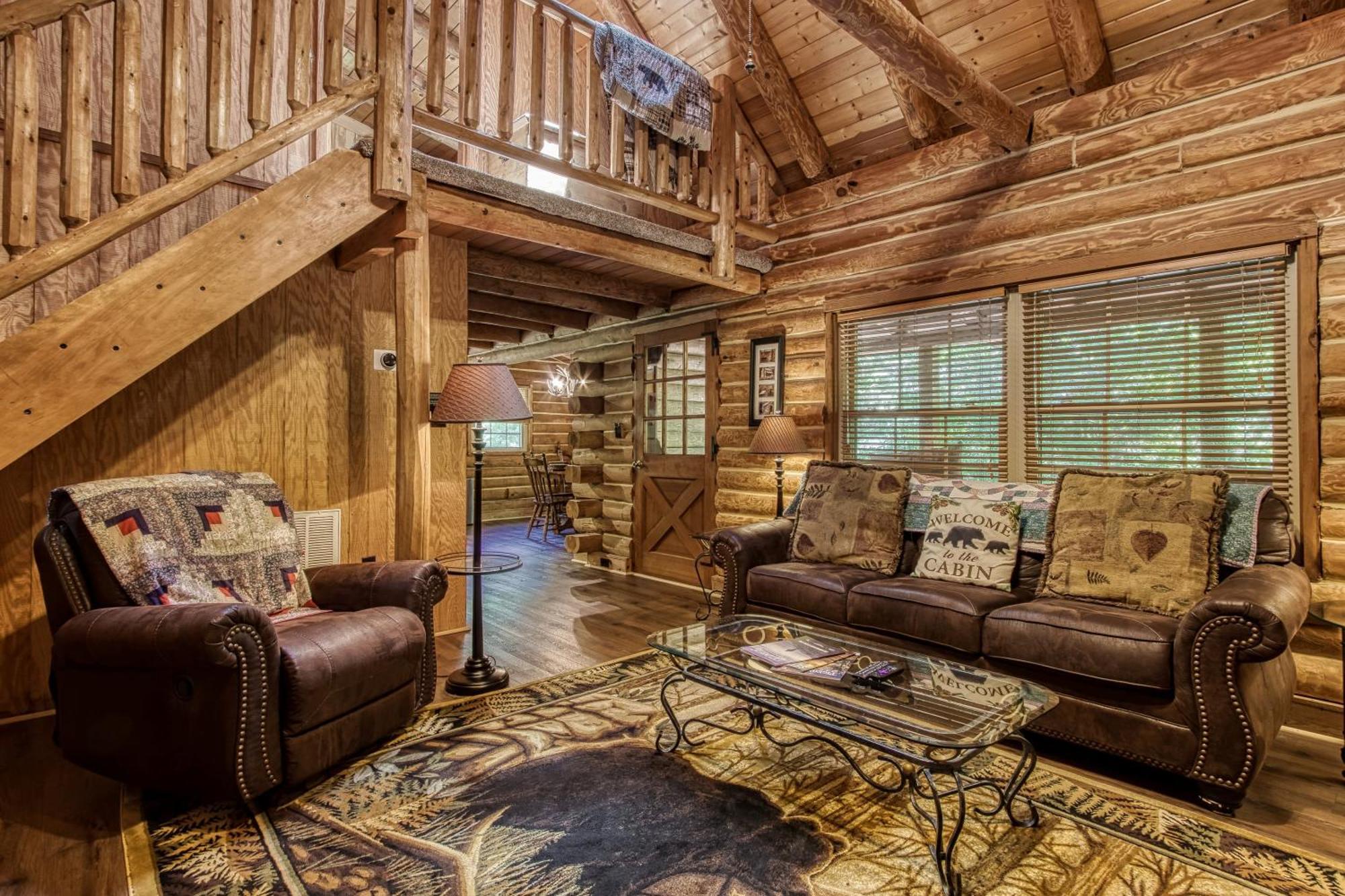 Very Private, Real Log Cabin With Hot Tub! Sevierville Exterior foto